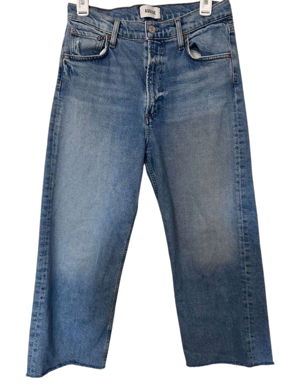 Agolde Wide Leg High Rise Jeans Women's Size 28 P Relaxed Ren Jean